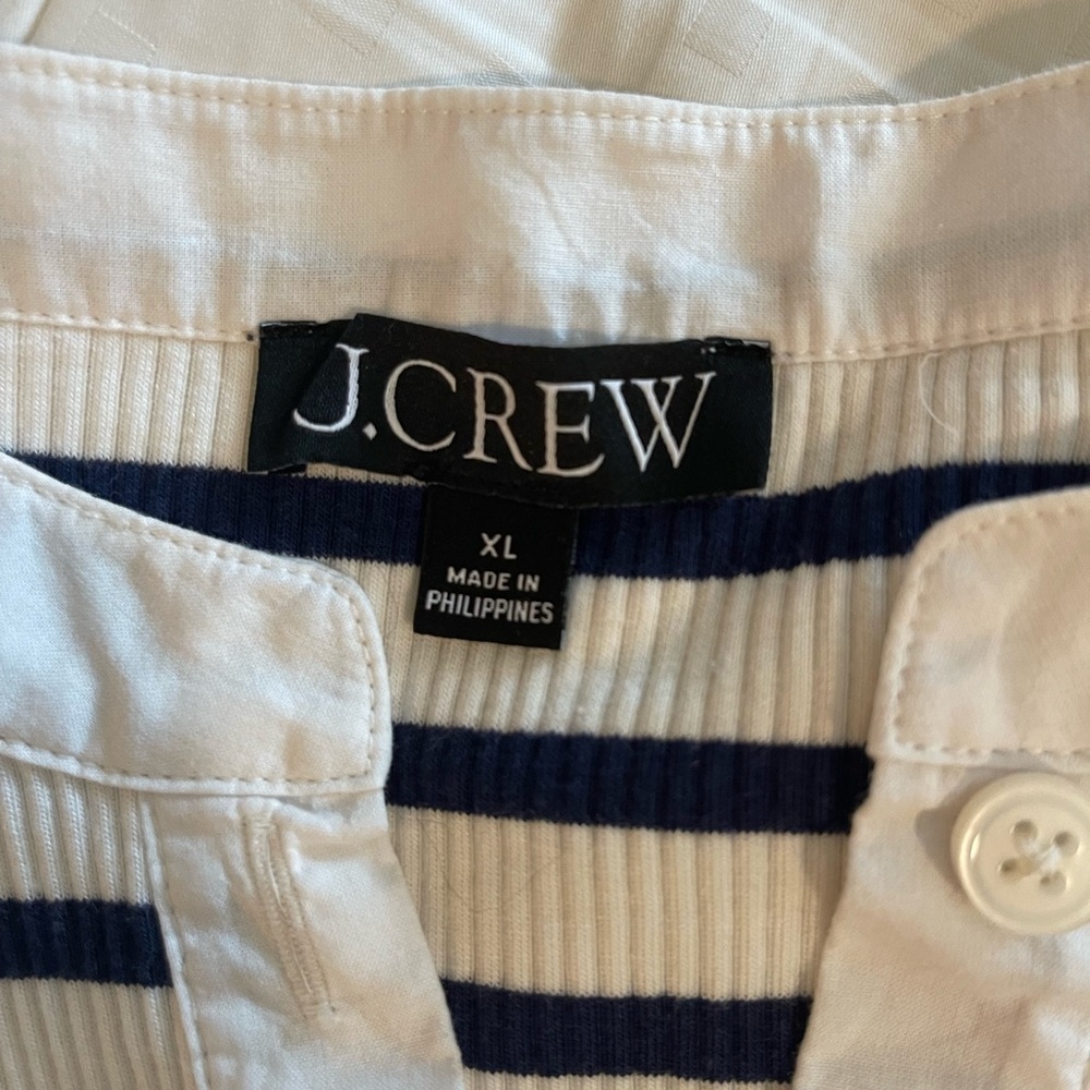 J Crew striped shirt